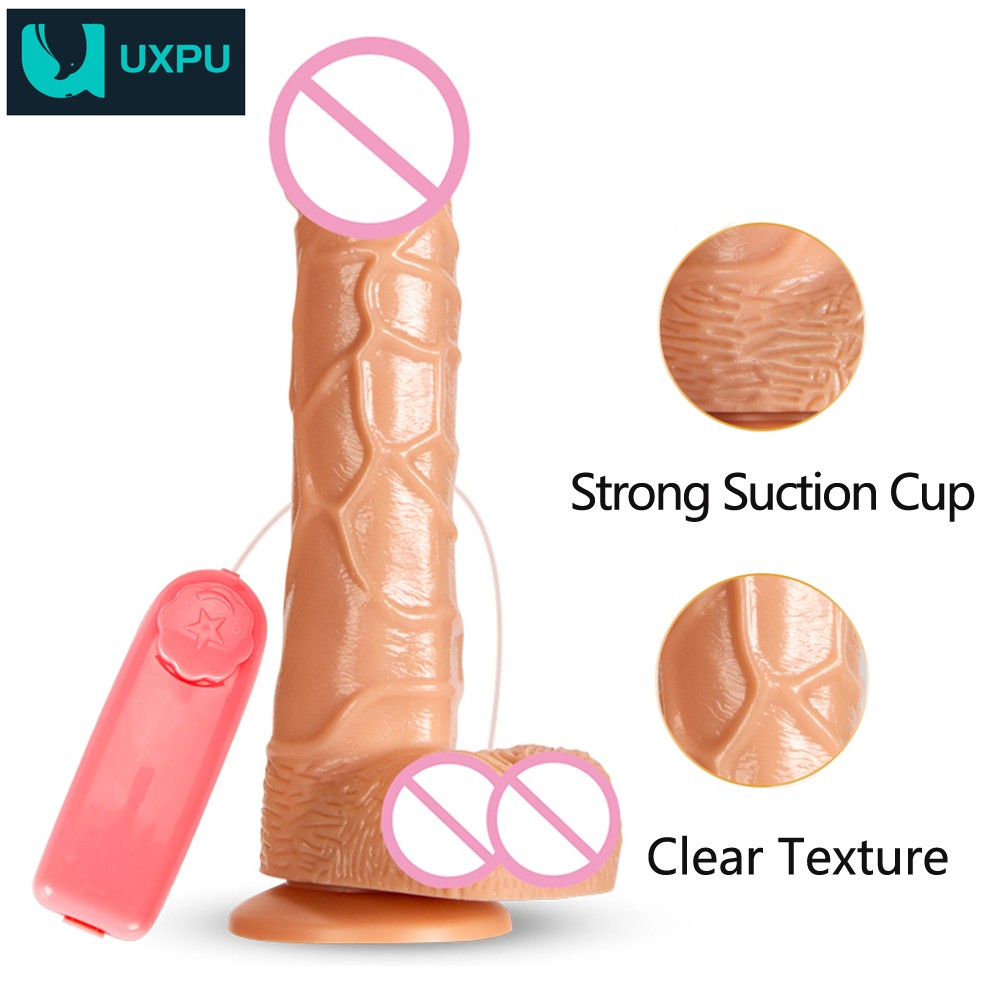 Dildo Vibrator for Woman Huge Realistic Penis Suction Cup Vibrators Bath Vibrator Sex Toys Adult