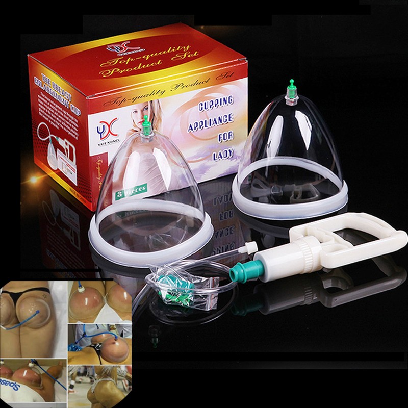 Breast Enhancement Pump Vacuum Suction Therapy Device Butt Lifting