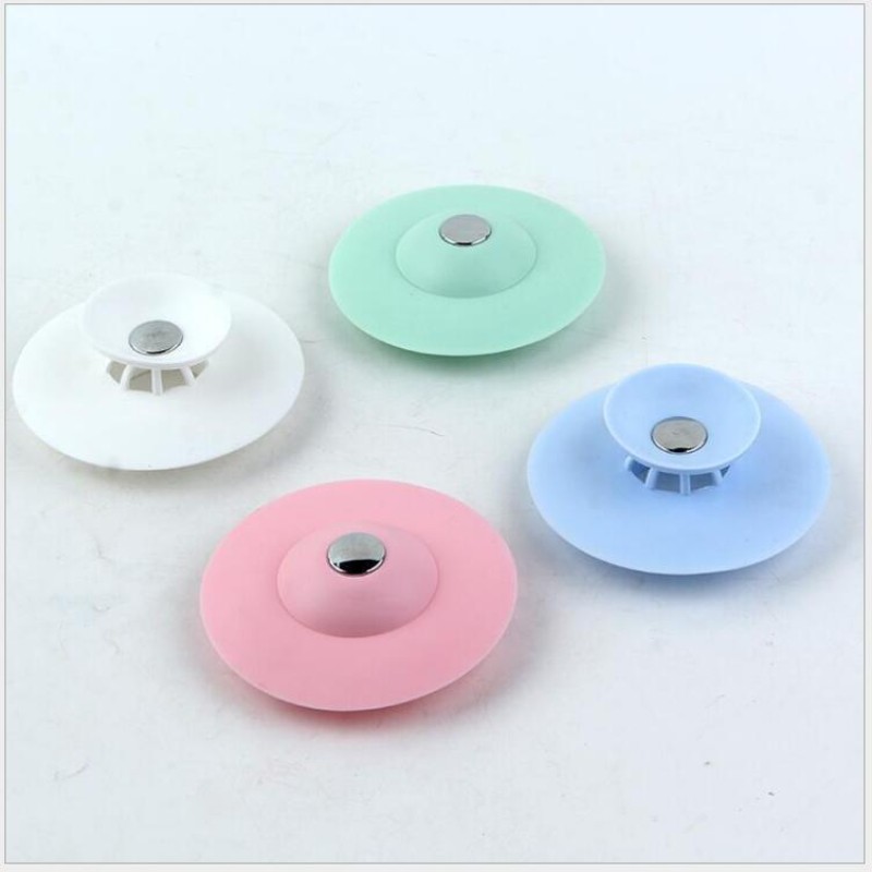 Washbasin Kitchen Drain Hair Catcher Sink Filter Bath Floor Drain Plug Strainer Anti-clogging