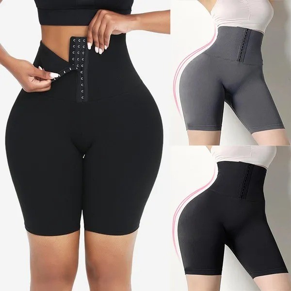 High Waist Trainer Slimming Tummy Control With Hook Butt Lifter Panties