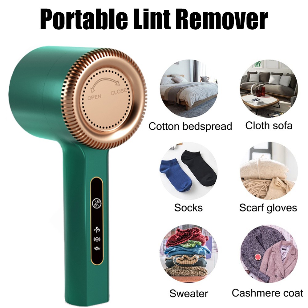 Lint Remover For Clothes Usb Electric Rechargeable Hair Ball Trimmer Fuzz Clothes Sweater Shaver Reels Removal Device