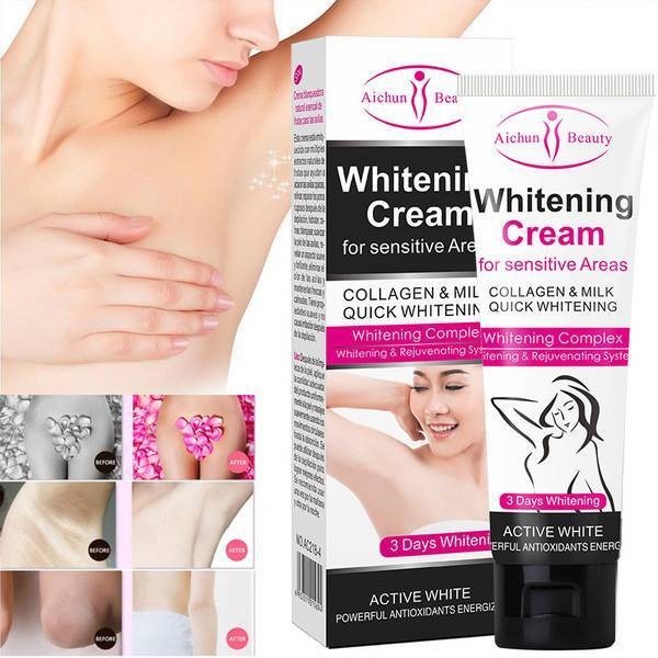 Armpit Whitening Cream Between Legs Knees Private Parts Whitening Formula Armpit Whitener