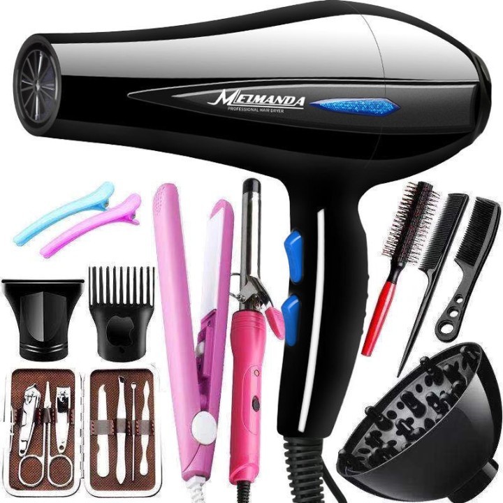 Hair Styling 9 In 1 Set Negative Hair Dryer