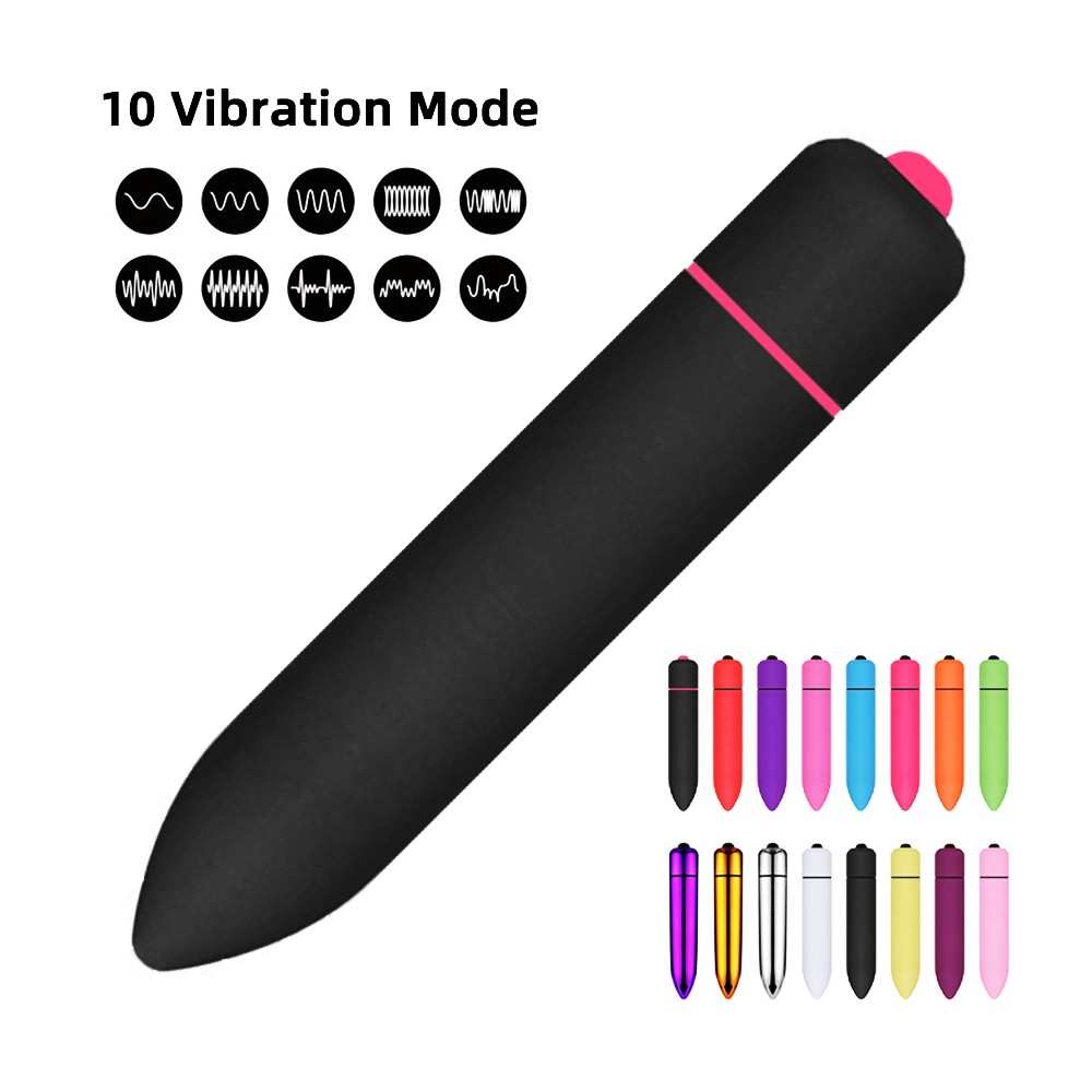 Bullet Clitoris Vibrator 10 Speeds Mini Bullet G-spot Vagina Sex Toys