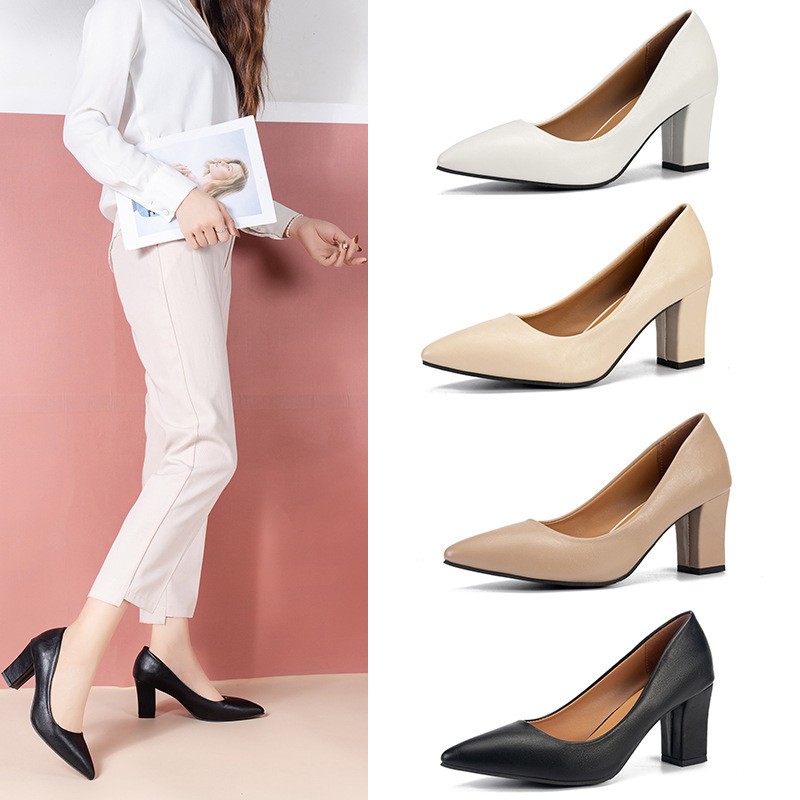 luxury women's shoes high heel wedding women's platform shoes style pointed high heels shallow mouth pumps heel