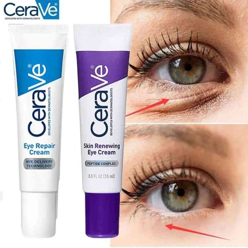 CeraVe Eyes Repair Cream Niacinamide Anti Wrinkle Fade Fine Lines Anti Dark Circle Soothing Eye Moisturizer