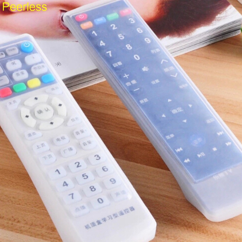 1PCS Silicone Remote Control TV A/C Protective Case Cover Waterproof Clear Protector Case Cover