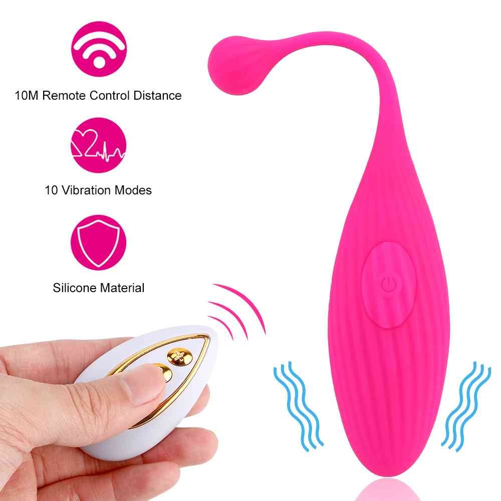 Vaginal Tighten Exercise Adult Anal Clitoris Stimulation Sex Toys Wireless Vibrator G Spot