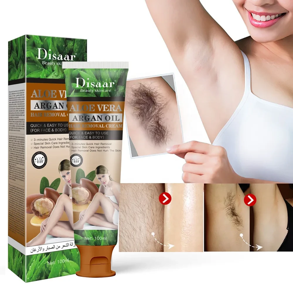 Disaar Hair Removal Cream Painless Intimate Parts Legs Body Armpit Depilatory For Man Women  Body Care 100g