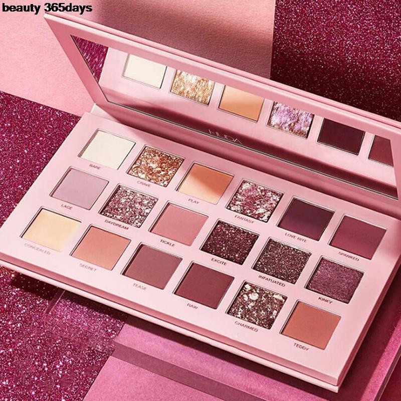 18 Colors Long Lasting Eyeshadow Cosmetic Set Waterproof Nude Shimmer Palette