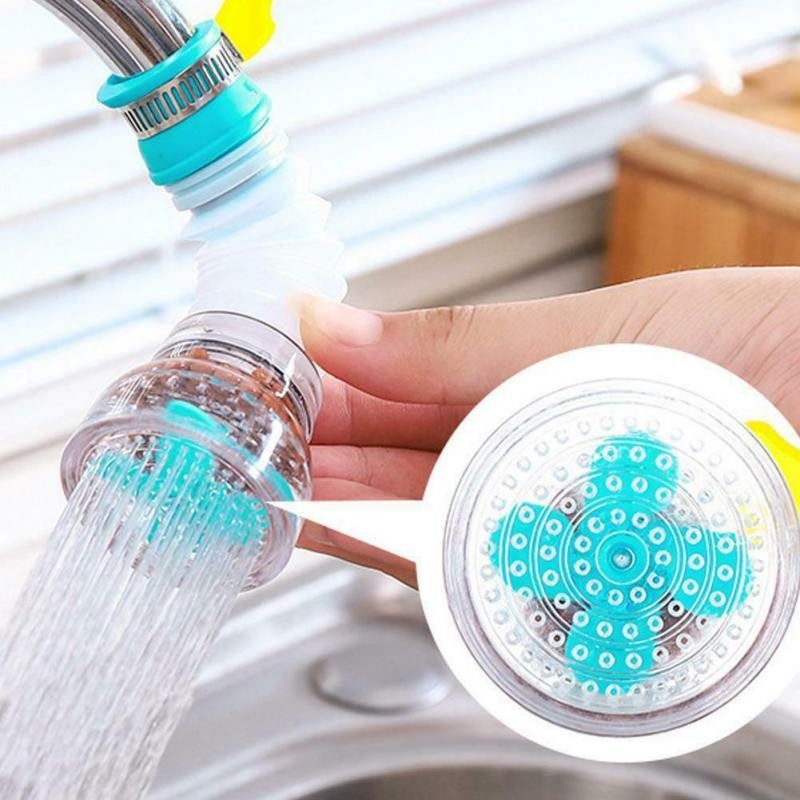 Faucet filter Spray Head Tap Durable Nozzle 3 Modes Kitchen Tap Nozzle 360 Degree Rotatable