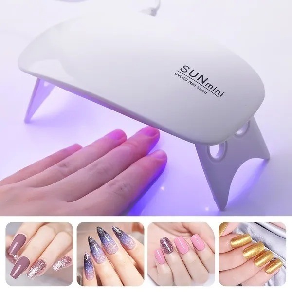 6W Mini Nail Dryer UV LED Lamp Micro USB