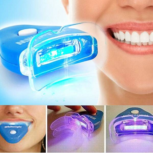 LED Teeth Whitening Lamp Cold Light Bleaching Dental Tool Plague Stains