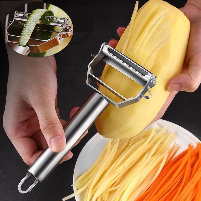 Vegetable Fruit Peeler Double Head Household Multifunction Fruit & Vegetable Peeler