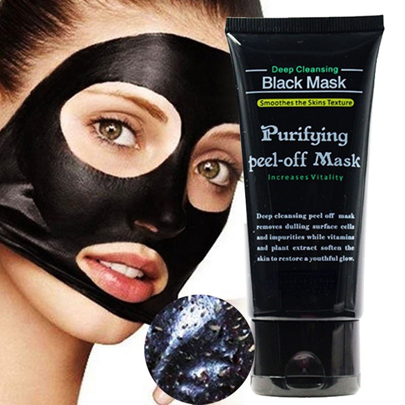 Blackhead Mask Remover Deep Facial Masks Deep Cleansing Purifying Peel Off Black Face Black Mask