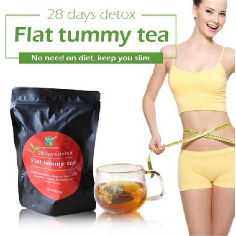 Flat Belly Detox Tea Slimming Tea Burn Fat Scented Thin Belly To Lose Weight 28 Days