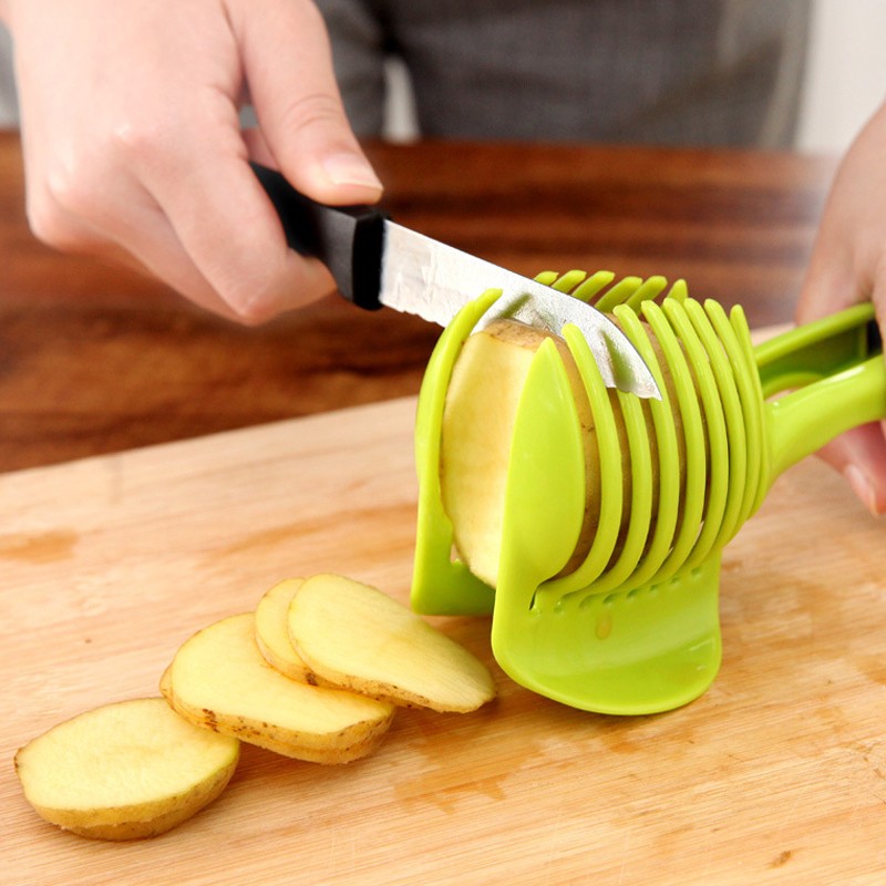 Slice Separator Fruit Fixed Clip Cutting Tool Slices Kitchen Accessories for Home Vegetable Slicer Tool