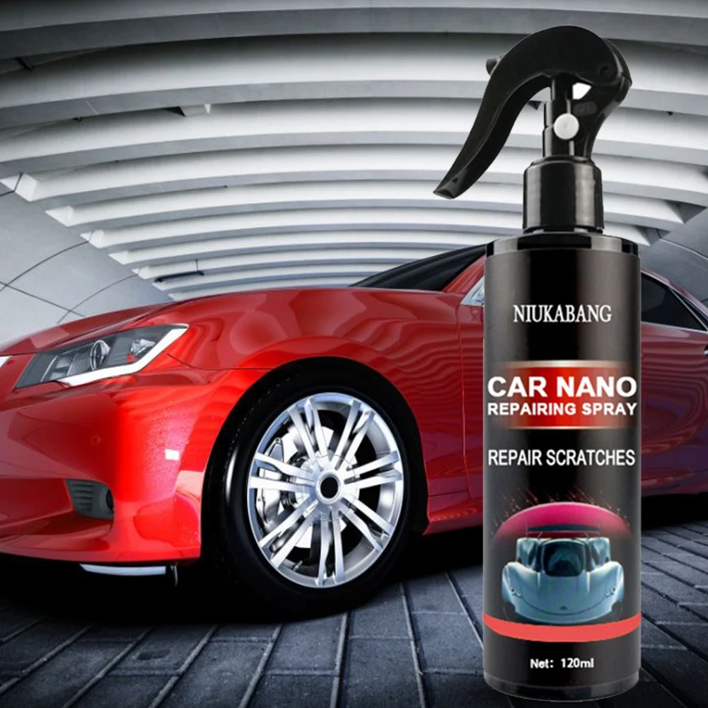 100ml Car Nano Repairing Spray Products Repair Scratches Detailing Coating Agent Glossy Car Cleaning Ceramic Coat