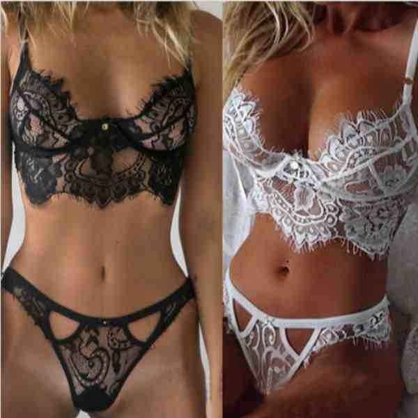 Hollow Suit Fashion Sexy Lingerie Lace Sexy Bikini Perspective Temptation