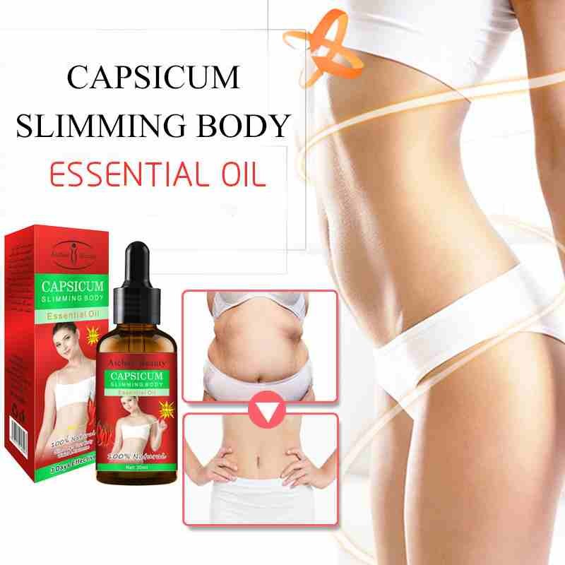 Aichun Beauty Slimming Oil Body Thin Leg Waist Fat Burner Burning Anti Cellulite Weight Loss Oil 30ml