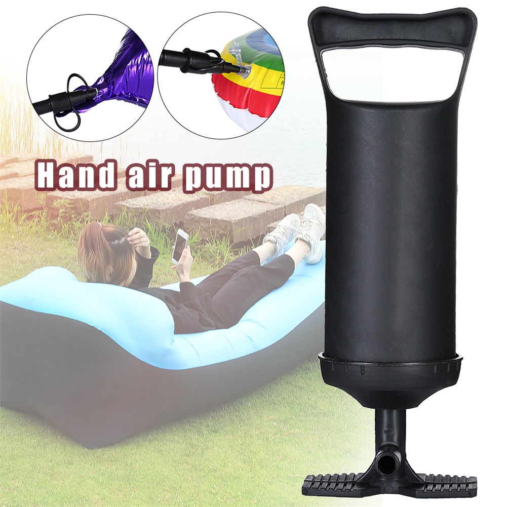 Hand Air Pump Inflator Kit Swimming Rings Inflatable Mattress Bed