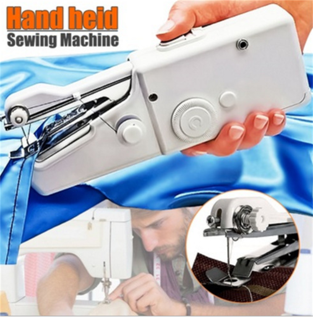 Handheld Sewing Machine Garment Fabrics Mini Electric