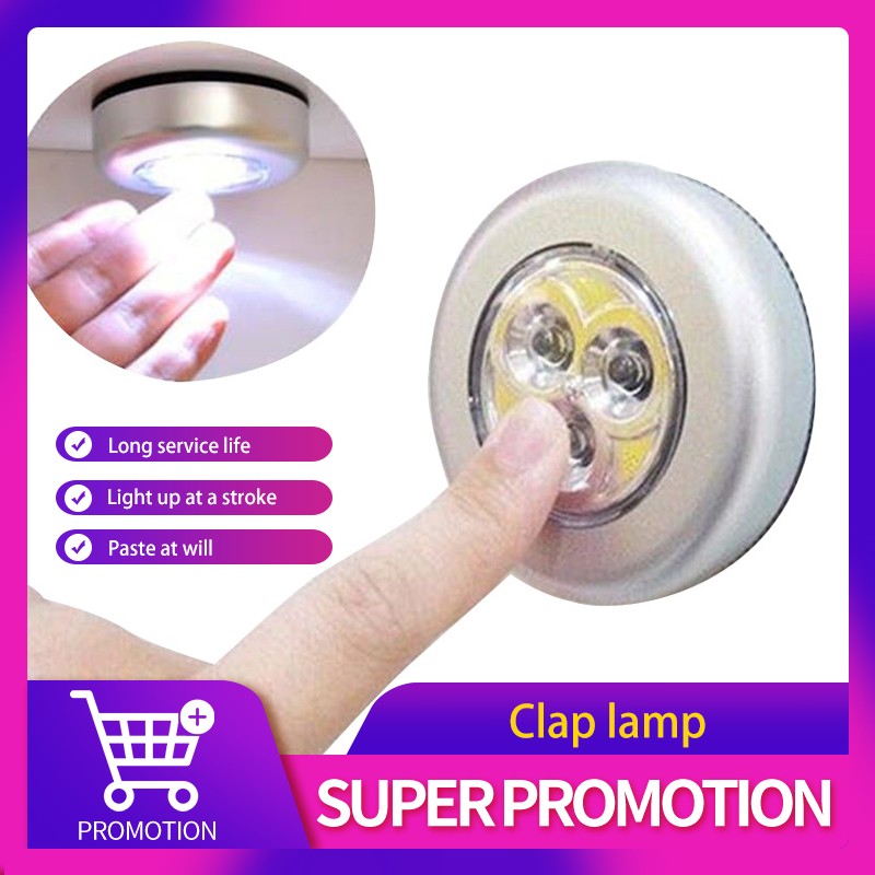 Touch Mini Eye Protection Small Night Light Student Dormitory Filled with Dual-use Wireless  Led Atmosphere Lamp