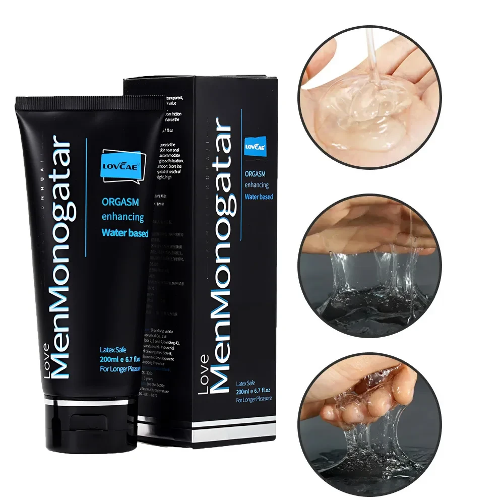 Lubricant for Sex 100ml Water Based Easy To Clean Lube Massage Sex Semen Viscous Lube for Couples Vagina Anal Oil