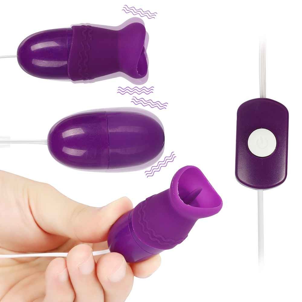 Nipple Tongue Licking Vibrator Breast Enlarge Massager Oral Nipple Clitoris Stimulator Sucker Sex Toys