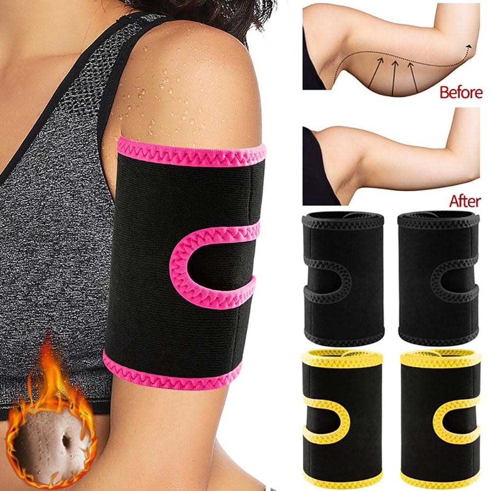 Sports Fitness Arm Pad Arm Sleeve Adjustable Slimming Arm Control Shapers For Joint Pain Relief