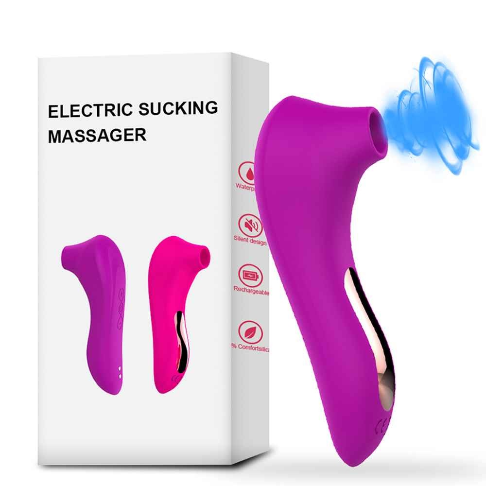 Sucker Clitoris Sucking Vibrator Female Clit Nipple Oral Vacuum Stimulator Massager Sex Toys