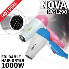 Nova Folding Hair Dryer - 1000 Watt